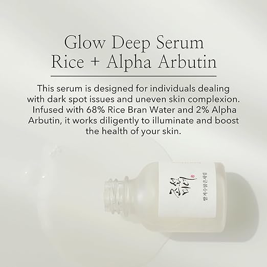 beauty of joseon glow deep serum : rice + alpha-arbutin